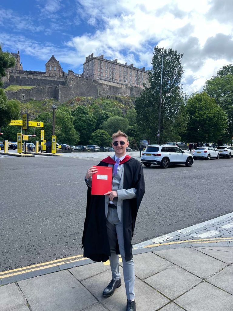 From student life to professional success - a proud Edinburgh graduation.