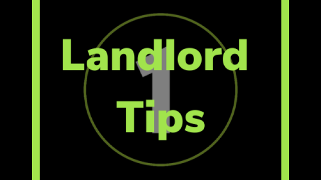 Property Management tips for landlords