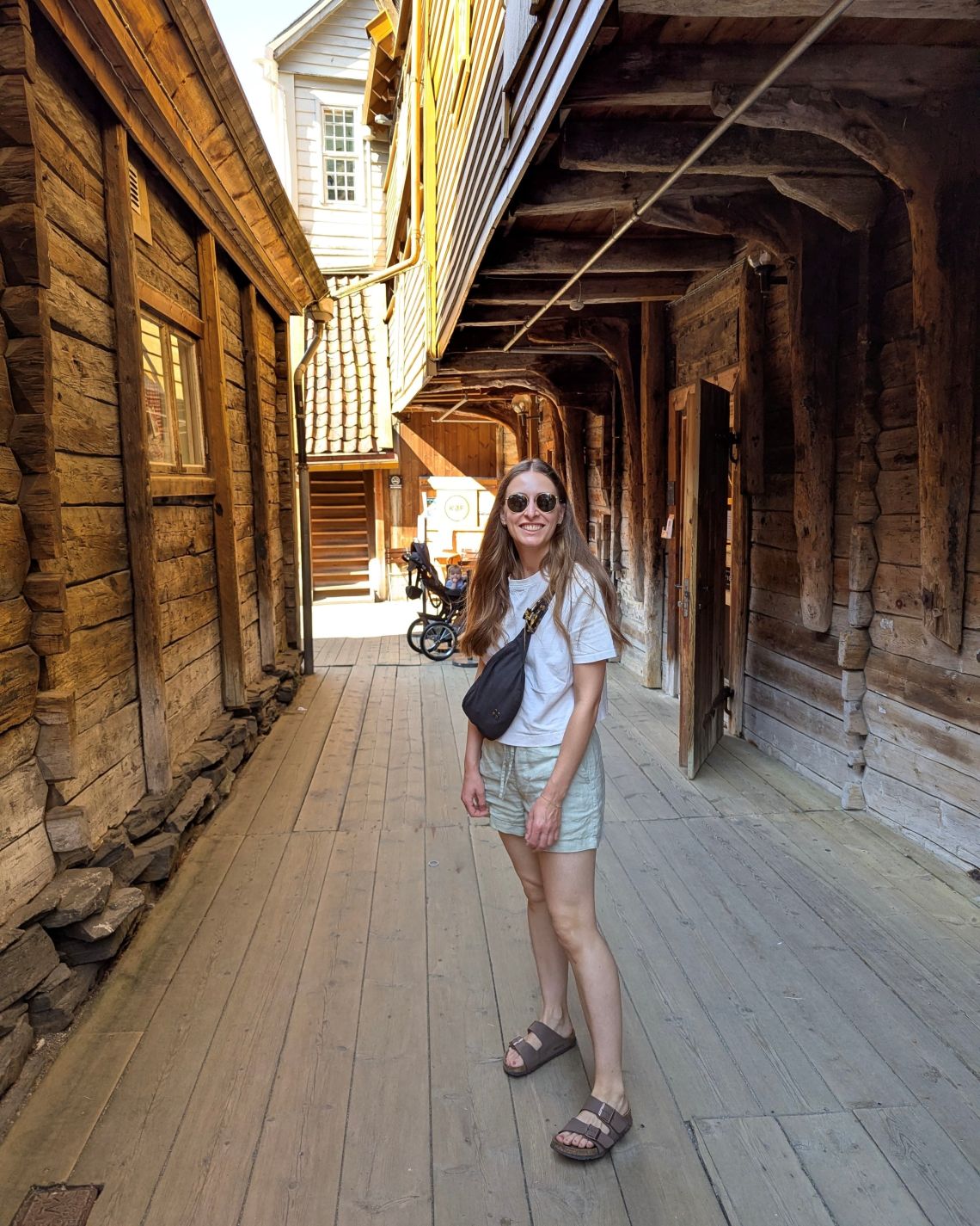 Nicole on her travels